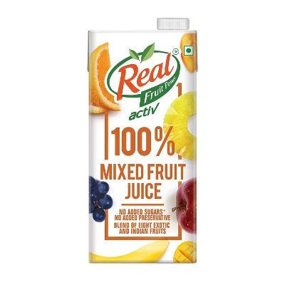 Real Active 100% Mixed Fruit Juice 1 Ltr