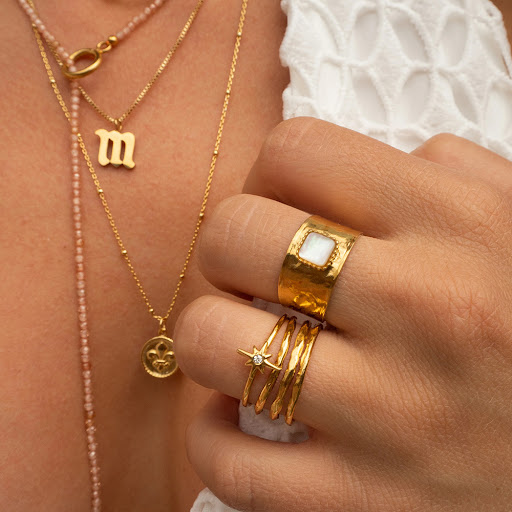 Title 6, Womens Fashion Retro Stainless Steel Inlaid Fr...