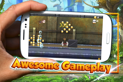 Android application Monkey trouble : Animal escape screenshort