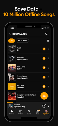 Screenshot Audiomack: Music Downloader