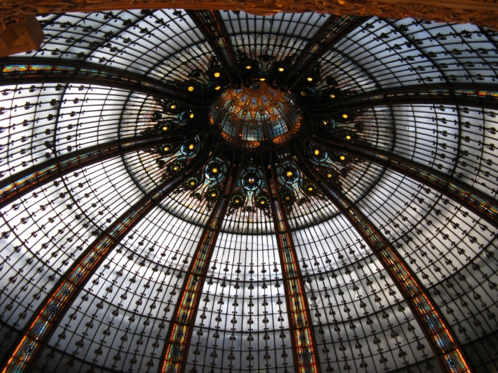 Parigi  cupola dei Magazzini La Fayette di canon8mpx