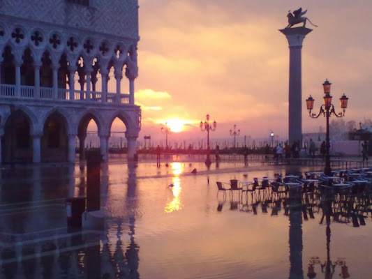 Venezia e l'acqua alta di morodivenezia