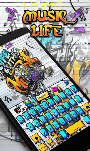 Music Life GO Keyboard theme