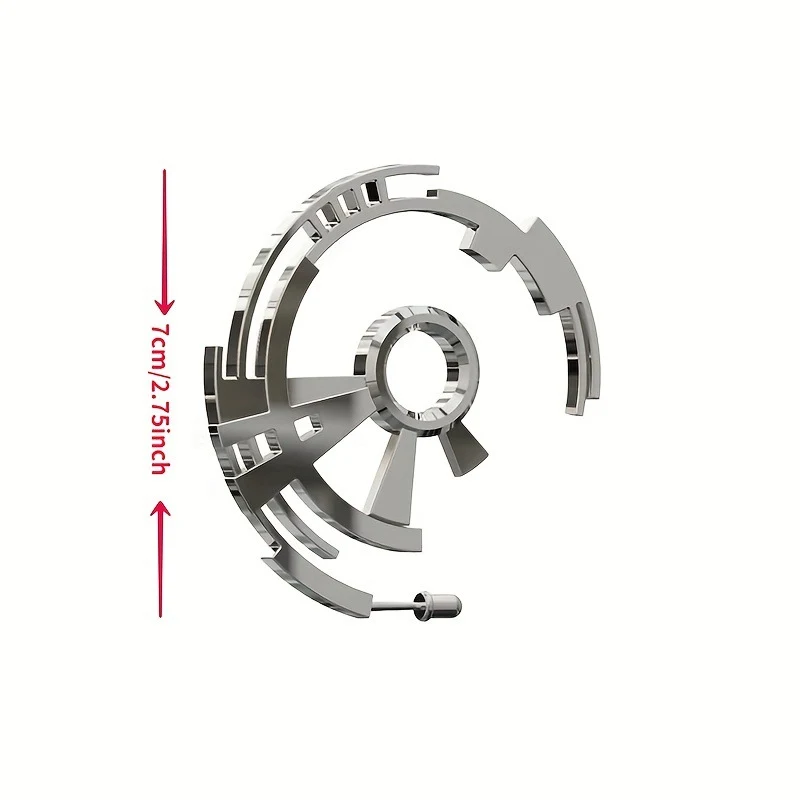 Title 2, Boucles doreilles clous Metal Gear, design méc...