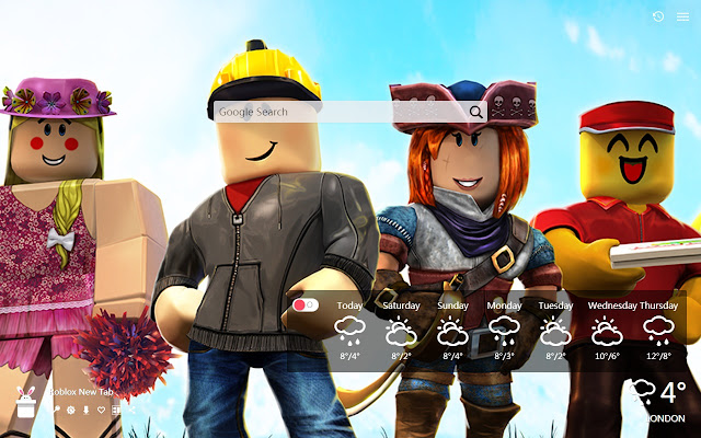 Roblox Tabulă Nouă Imagini De Fundal Personalizate Hd - imagini cu roblox