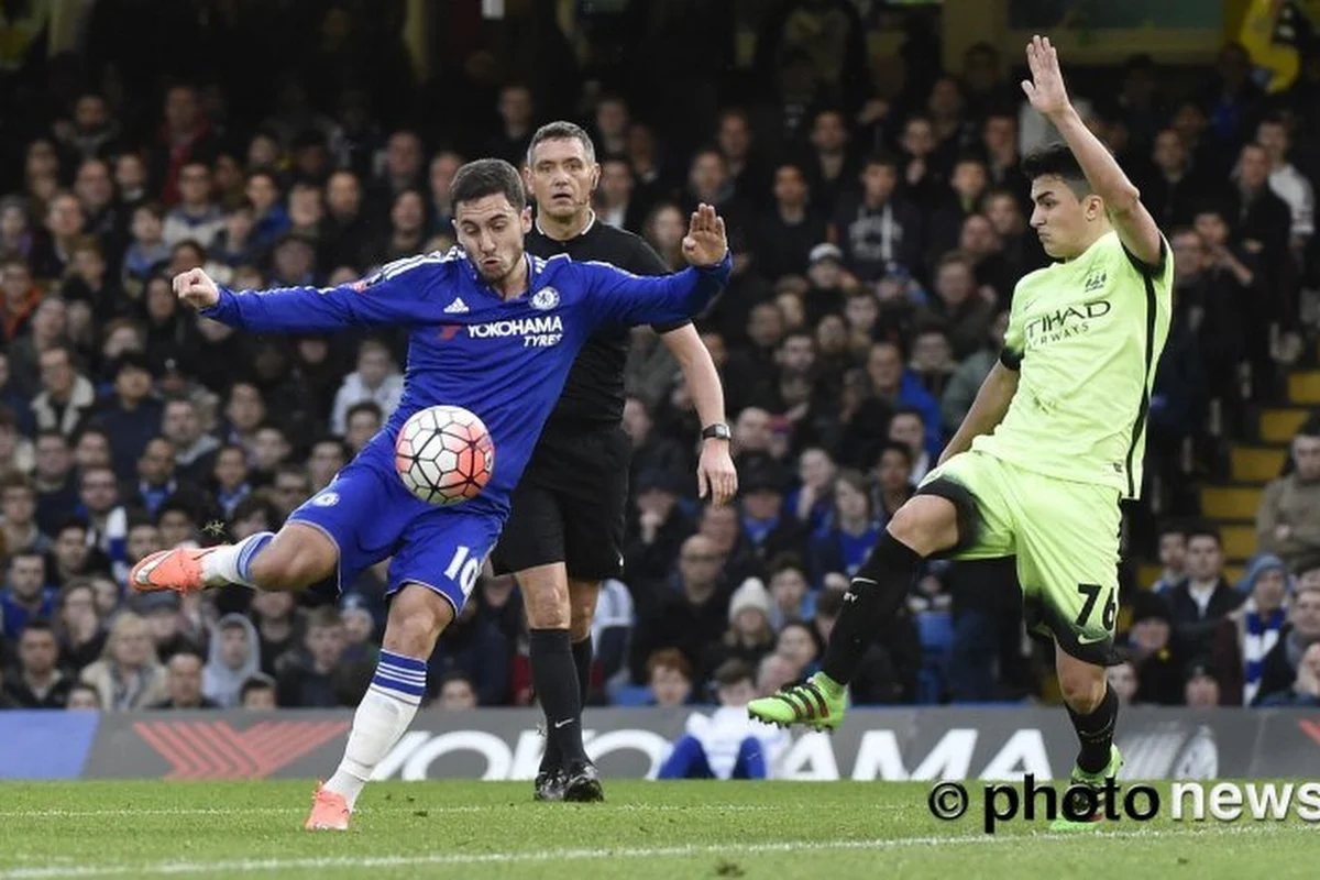 Eden Hazard marque un but avec un effet incroyable à l'entraînement 