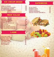 Popat Juice Junction menu 1