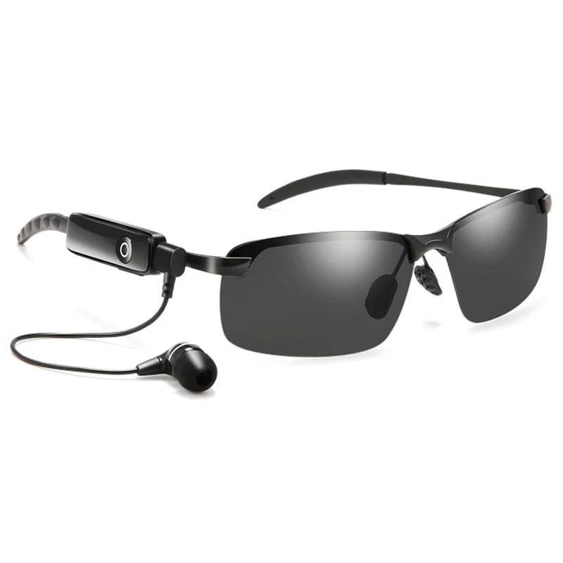 Lunettes Bluetooth stéréo pour la musique et les appels mains libres. Profitez d'un son exceptionnel et restez connecté avec élégance.
