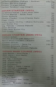 Sagar Family Restaurant menu 4