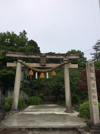 姉倉比売神社 大鳥居