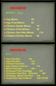 Indonese menu 3