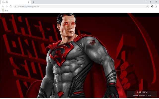Superman HD New Tab & Wallpapers Collection