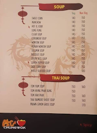 Chungwok menu 1