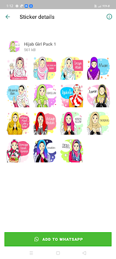 WAStickerApps : Hijab Sticker for WhatsApp