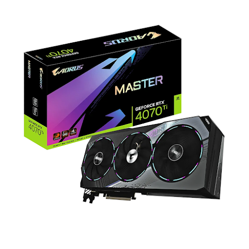 Card Màn Hình/ VGA Gigabyte AORUS GeForce RTX 4070 Ti MASTER 12G (N407TAORUS M-12GD)