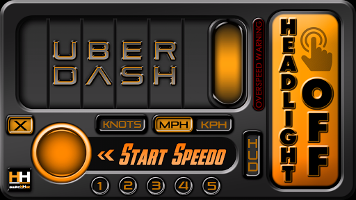 UBERDASH™ Bike Cycle Boat HUD