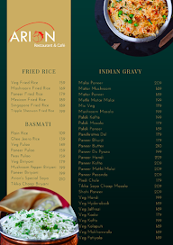 Arion - Restaurant & Café menu 4