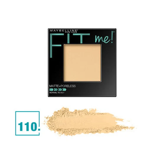 Phấn Phủ Mịn Lì Fit Me Maybelline 110 Porcelain Fit Me Matte + Poreless Powder