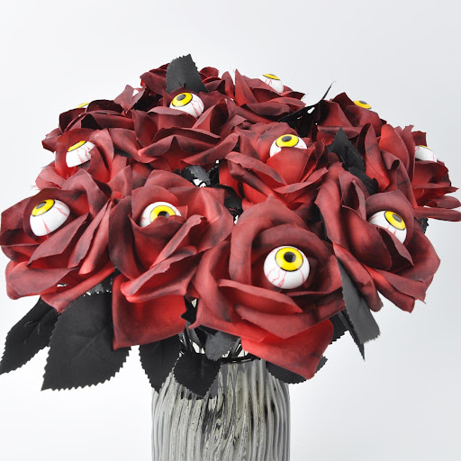 Title 35, Halloween Devils Eye Black Rose Twig Cutting P...