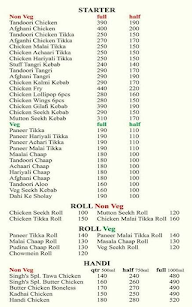 Singh Di Hatti menu 3