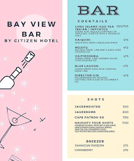 Sea Side Patio By Citizen Hotel menu 3