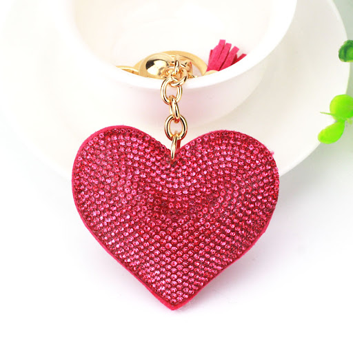 Title 2, Peach Heart Hot Rhinestone Leather Advertising ...