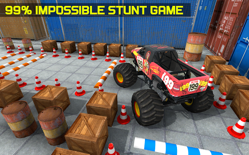 Monster Truck Parking Hard Car Parking Simulator