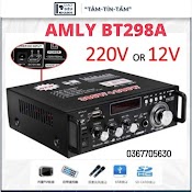 Amly Karaoke Bt - 298A/ Bt - 198B, Amly Mini Bluetooth Cao Cấp, Chức Năng Đa Dạng