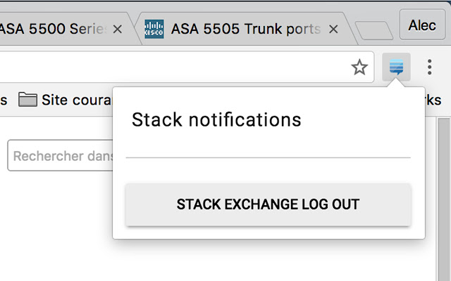 Stack notifications chrome extension