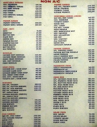 Raj Darbar Restaurant menu 2