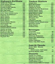 Pappu Chaiwalla menu 3