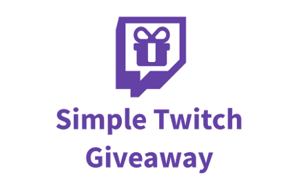 Simple Twitch Giveaways small promo image