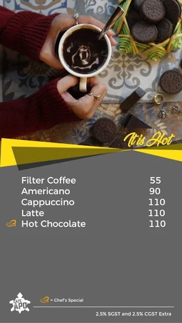 Cafe Apo menu 