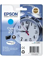 Blekk EPSON 27 C13T27024012 cyan (Org.nr.C13T27024012)