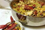 Kosher Chicken And Sausage Paella was pinched from <a href="http://www.joyofkosher.com/recipes/kosher-chicken-and-sausage-paella/" target="_blank">www.joyofkosher.com.</a>