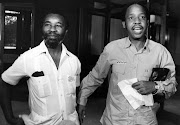 Former president Thabo Mbeki, left, and SACP leader Chris Hani. Hani led a drive for the renewal of the ANC after the
movement’s first military operation, the Wankie campaign.