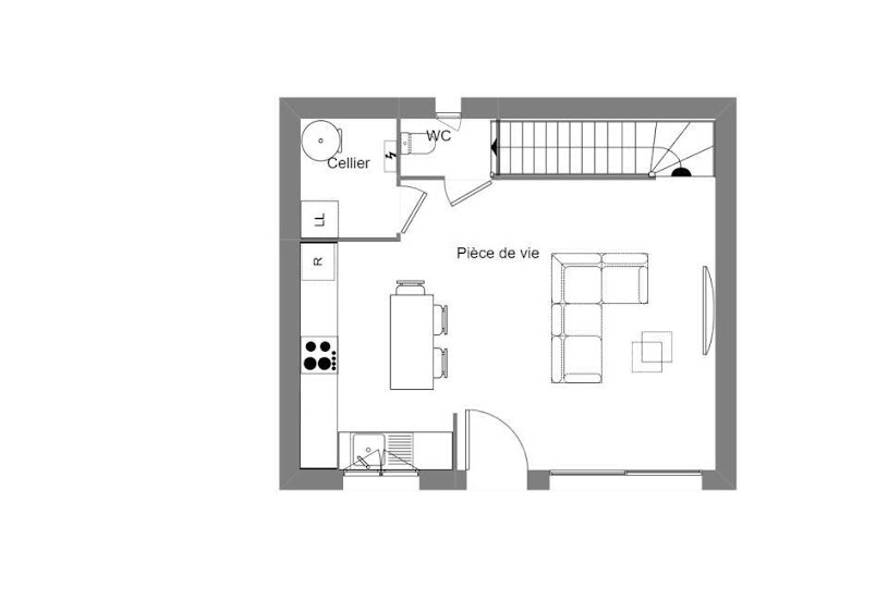  Vente Terrain + Maison - Terrain : 240m² - Maison : 67m² à Pomérols (34810) 