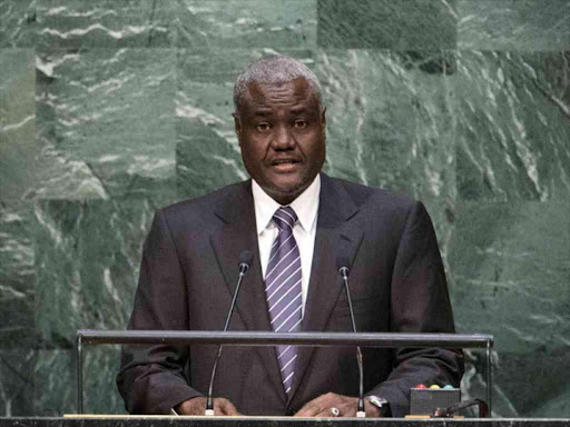 African Union Commission chairperson Moussa Faki.