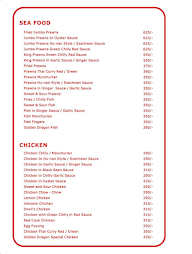 Golden Dragon menu 8