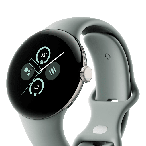 google pixel watch 2 made with recycled aluminum alerts users when they are  stressed