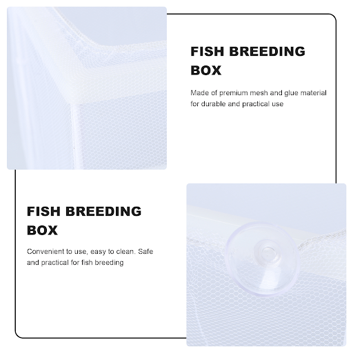 Isolation Box Incubation Aquarium & Fish Bowls Betta Tank Maternity for Drip Acclimation Kit Incubator
