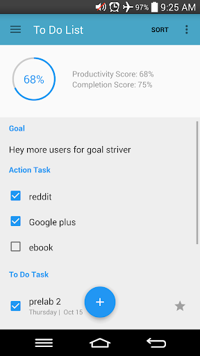 Goal Striver: To-Do List Task