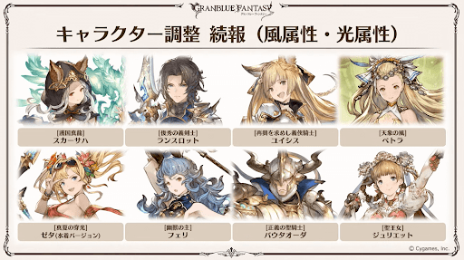 グラブル 22年3月キャラのバランス調整まとめ グラブル攻略wiki 神ゲー攻略