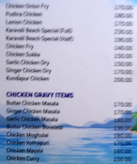 Karavali Beach menu 3