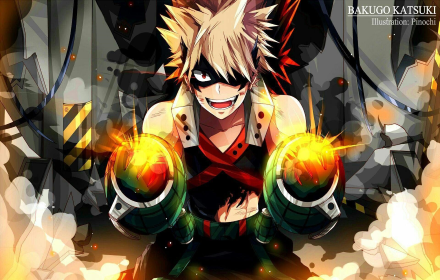 Bakugou Wallpaper Preview image 0