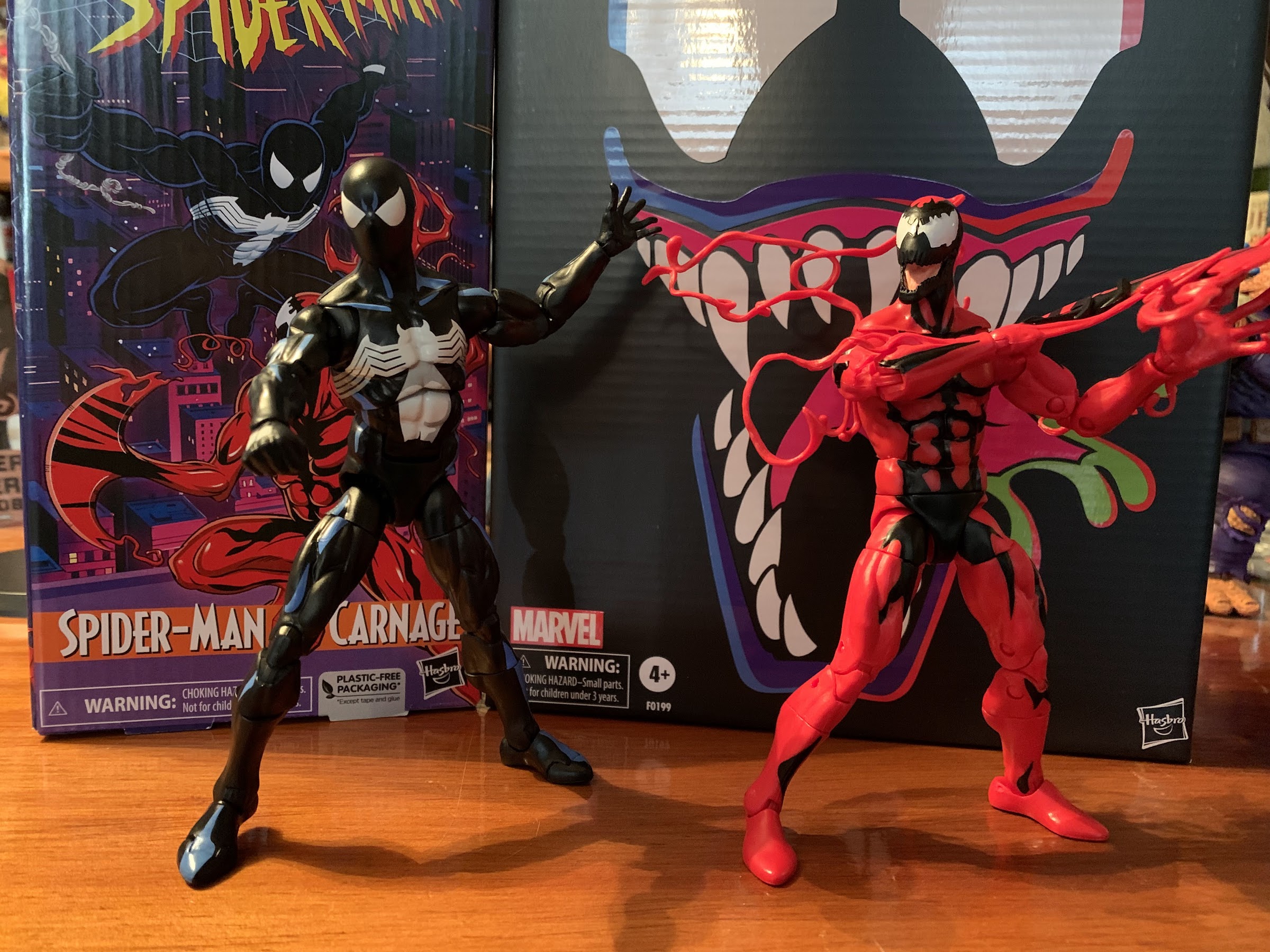 Marvel Legends Spider-Man '94 Spider-Man vs Carnage | The