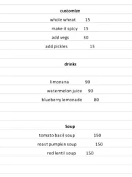 Israeli Falafel Kitchen menu 2