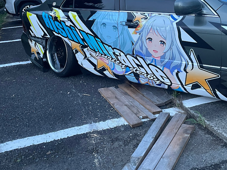 ミラの#ゼロクラウン・痛車・ウマ娘・東方Project・事故に関するカスタム事例の投稿画像4枚目