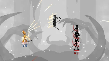 Warrior Archer Fighting Pixel