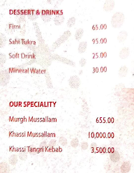 Shiraz Golden Restaurant menu 7